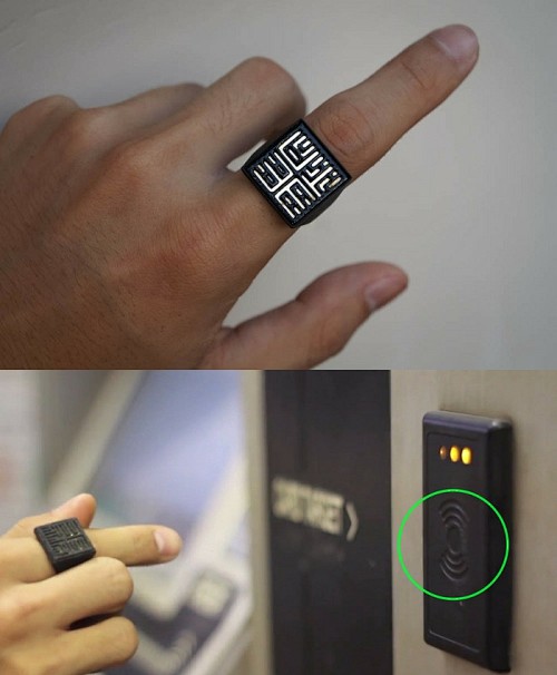 指尖上的未來(lái) 3D打印智能指環(huán)如何替代公交卡